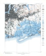 Topographic Sheet 004 - New York Brooklyn Quadrangle, New York City 1902 Geological Atlas of the United States Vol 83